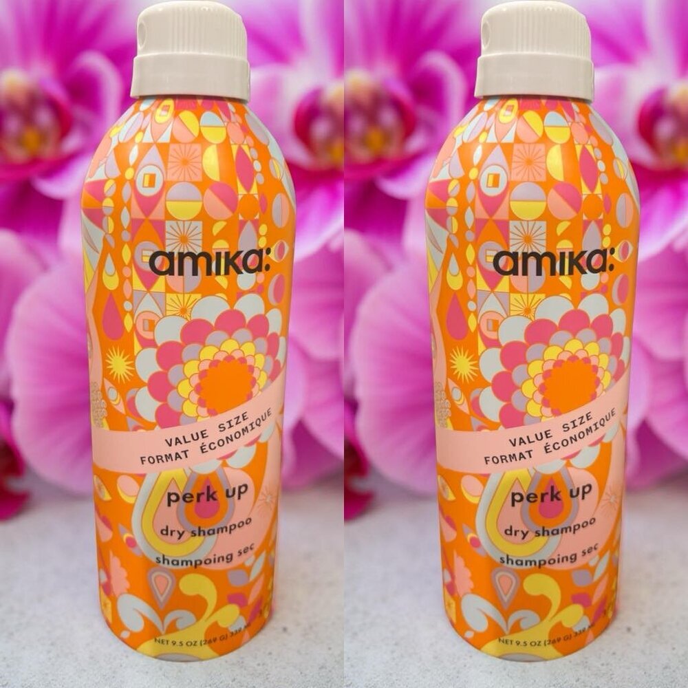 Amika Perk Up Dry Shampoo 9.5 oz Jumbo Size_ 2 units